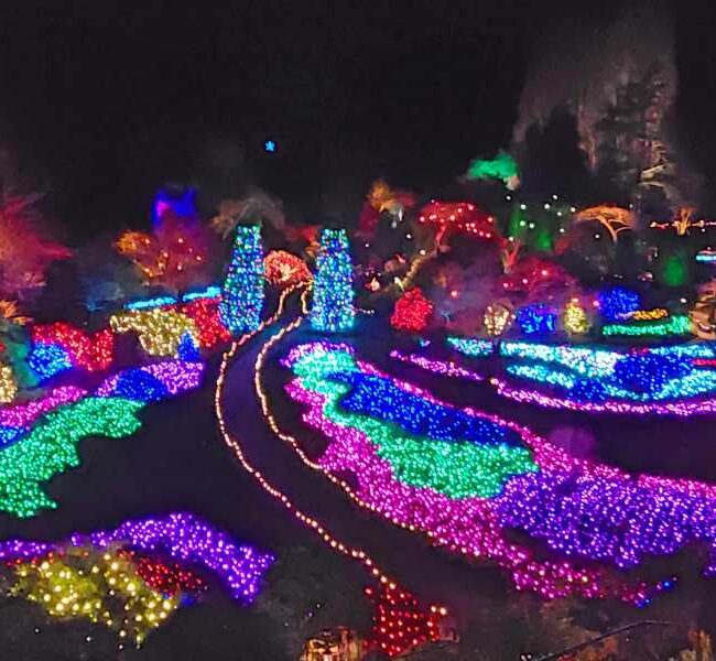 Christmas in Victoria and The Buthchart Gardens